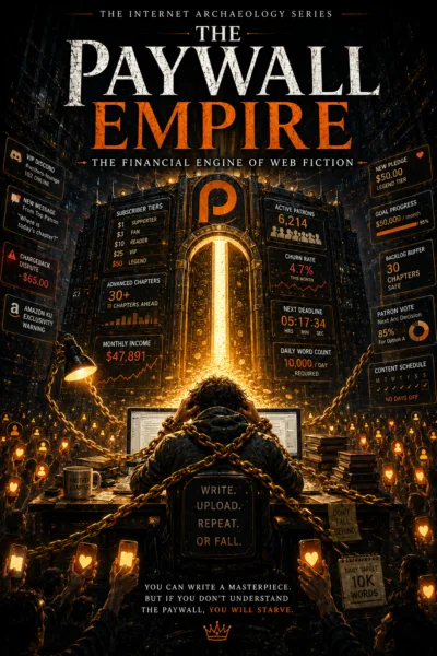 The Paywall Empire: The Financial Engine of Web Fiction Cover